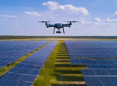 photovoltaïque par drone à Bourges dans le Cher 18