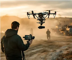 seance video par drone