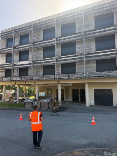 Nettoyage, Façade, centre médical